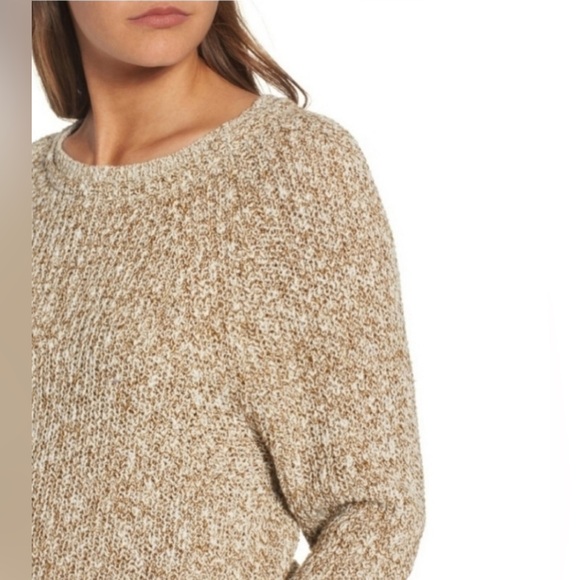 Free People Electric City Sweater, Wheat, Size Small - Picture 5 of 5